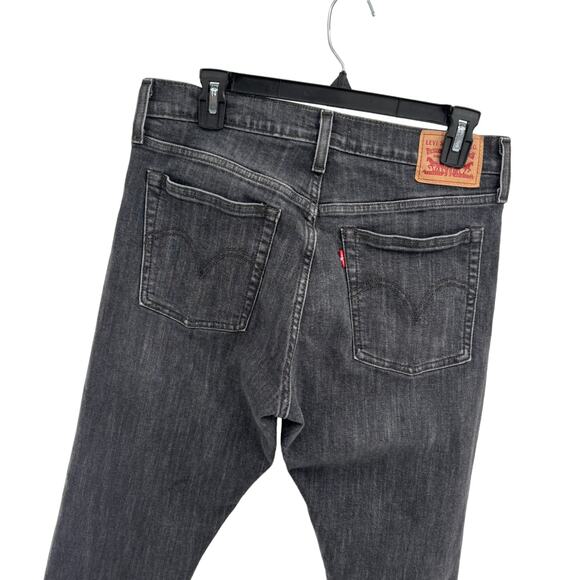 Levi's Raven's Wing Charcoal Gray Wedgie Skinny Jeans - Picture 7 of 10